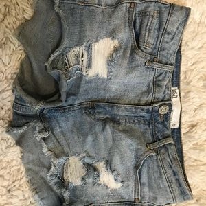 Jean shorts